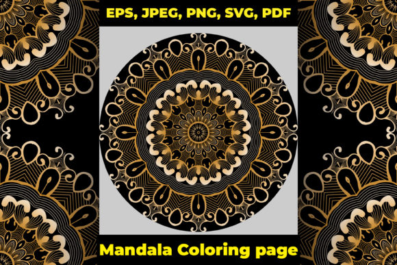 10 Floral Adult Mandala Graphics & Coloring Pages Amp Review