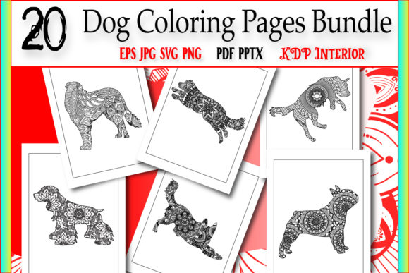 A Business Review of This Dog Mandala Coloring Book Bundle