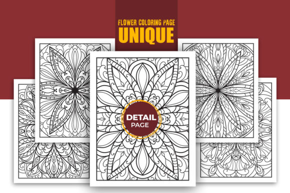 A Design Review: Floral Coloring Pages Graphics for Real Projects