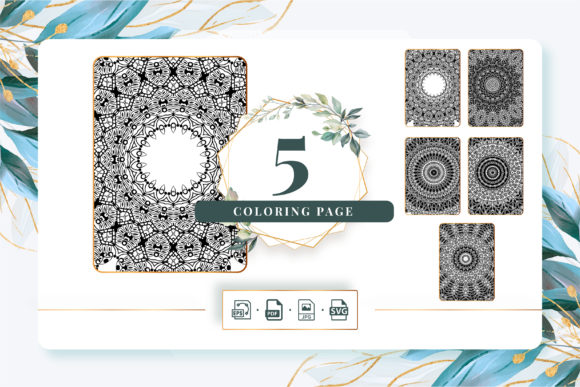 A Designer's Review: The Mandala Coloring Pages Bundle for Website Graphics