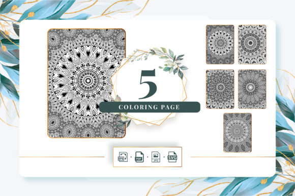 A Detailed Review of the KDP Pack 210 Coloring Pages Bundle
