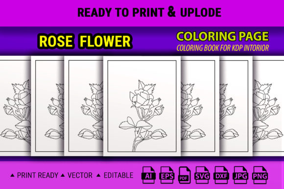 A Versatile Rose Graphic for Branding and Marketing Content