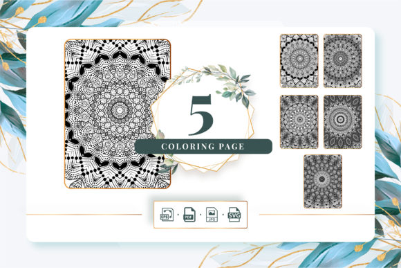 Coloring Pages Amp Graphics: KDP Pack 199 Review