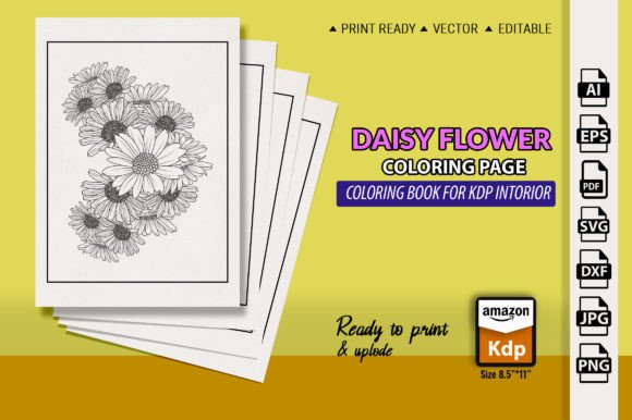 Daisy Flower Coloring Pages Amp Graphics Review