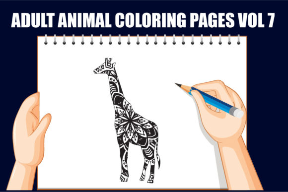 Mandala Animal Coloring Book Vol22: Graphics & Coloring Pages Amp