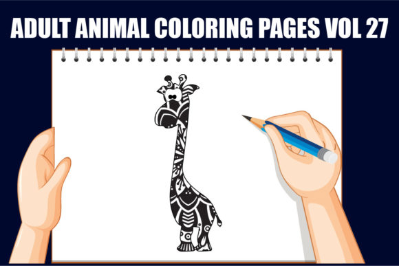 Mandala Animal Graphics for Coloring Pages Amp